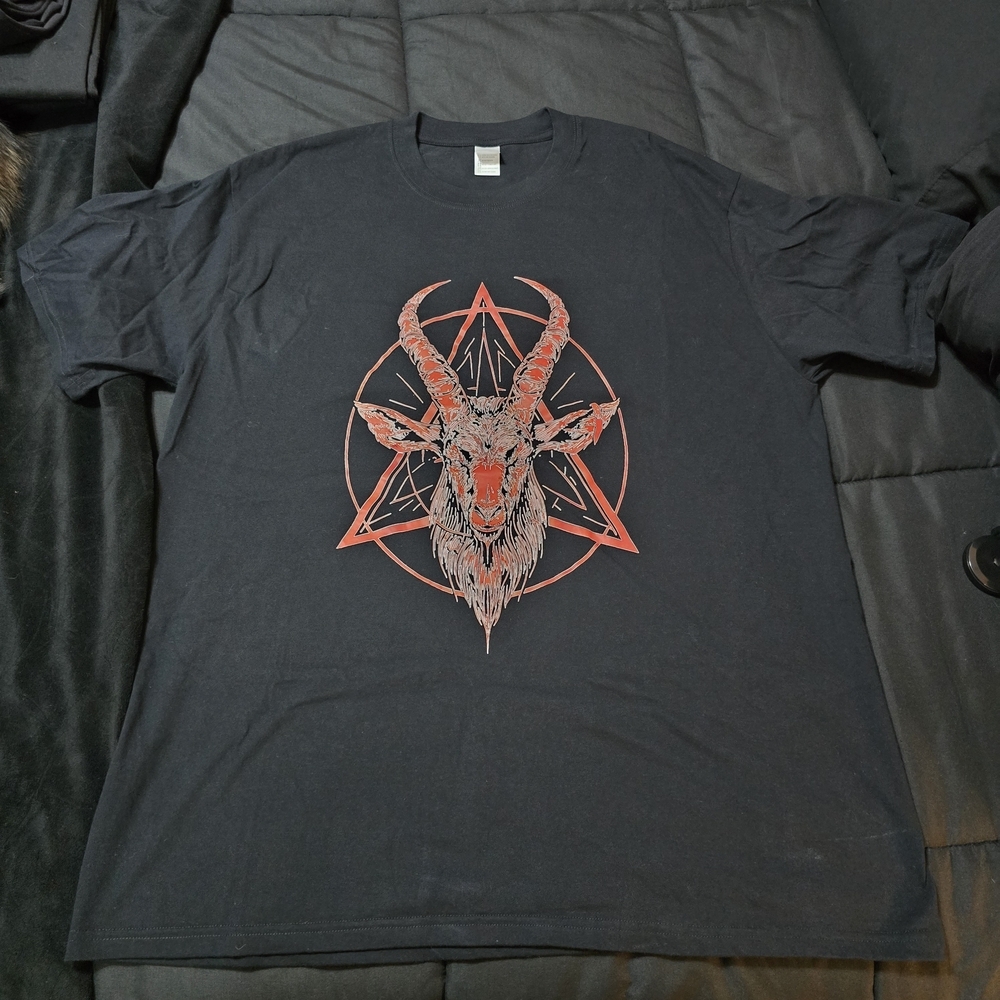 Men's Black Baphomet T-Shirt